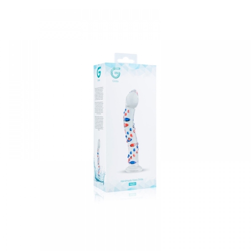 Стеклянный фаллоимитатор EasyToys Glass Dildo No. 3 - 5
