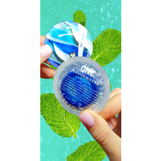 Презервативи ONE Fresh Mint з ароматом і смаком свіжої м'яти по 1 шт