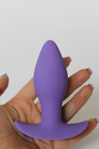 Втулка анальна фіолетова L 85 мм D 36 мм SWEET TOYS - 2