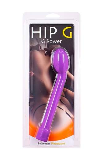 Вібромасажер для стимуляції точки G фіолетовий Hip-G PURPLE G-SPOT VIBE - 2