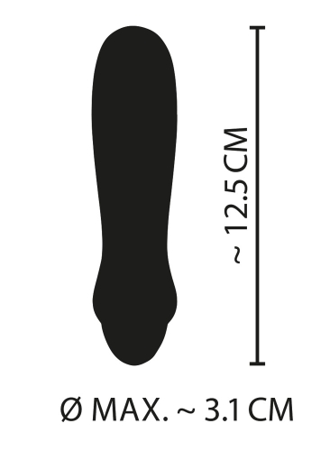 Віброкуль для клітора фіолетового кольору Soft Silicone Cuties Mini Vibrator - 6