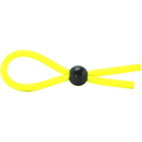 Эрекционное лассо желтого цвета California еxotic novelties JulianS stud ring - 2