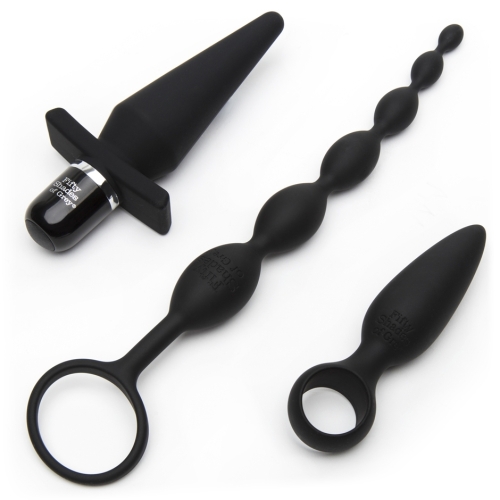 Набор анальных игрушек для пары Pleasure Overload: Take it Slow 2019 4 предмета Fifty Shades of Grey - 2