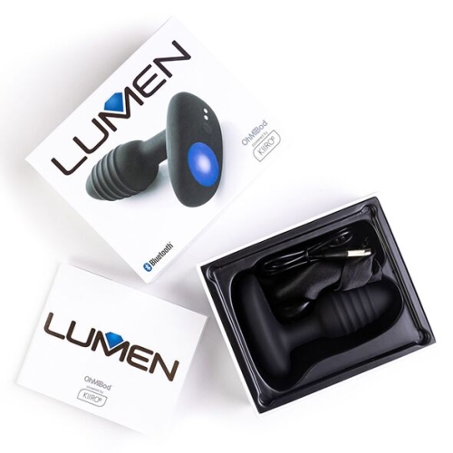 Інтерактивна анальна вібропробка OhMiBod Lumen powered by KIIROO - 6