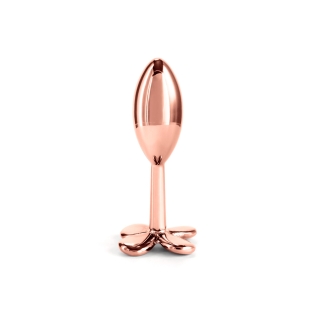 Анальная пробка золотистая NS Novelties Rear Assets - Clover