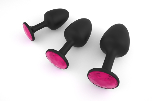 Анальна пробка Marc Dorcel Geisha Plug Ruby M - 1