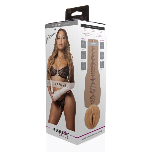 Мастурбатор вагина телесного цвета порноактрисы Kazumi Fleshlight Girls - 6