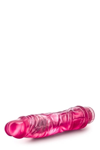 Вибратор реалистичный розового цвета Blush B Yours - 4
