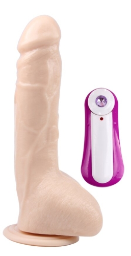Реалістичний вібратор на присоску GHISA Mr.MARCUS 9.9 Vibrating Dildo - 2