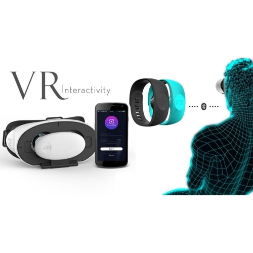 Интерактивный браслет к виртуальной системе SenseMax с Bluetooth черный Loveshop SENSEBAND - 7