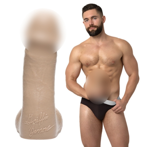 Фаллоимитатор с мошонкой реалистичный порноактера Griffin Barrows телесного цвета Fleshlight Fleshjack - 1
