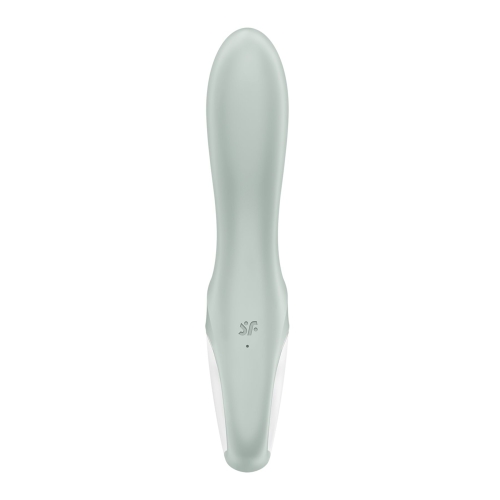 Анальний вібратор із обмежувачем зеленого кольору Satisfyer Air Pump Booty 3 - 3