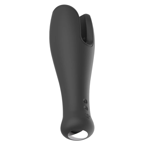 Мастурбатор для головки члена с вибрацией черный Dream Toys Essentials - 7