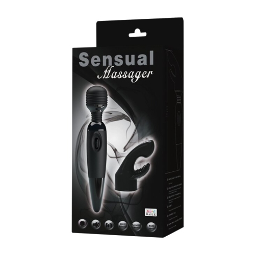 Вибромассажер для клитора SENSUAL MASSAGER со сменной насадкой BW-055011 - 8