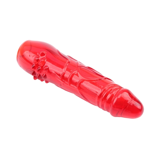 Вібратор з двома реалістичними насадками червоний CHISA Hotstorm Hers Dildo Kit - 4