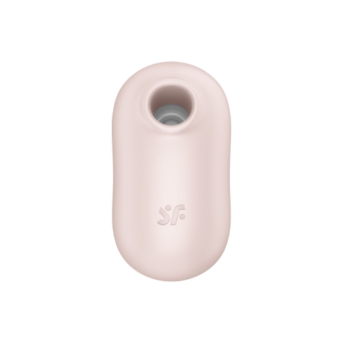 Вибратор с вакуумной стимуляцией клитора бежевого цвета Satisfyer Pro To Go 2 - 6