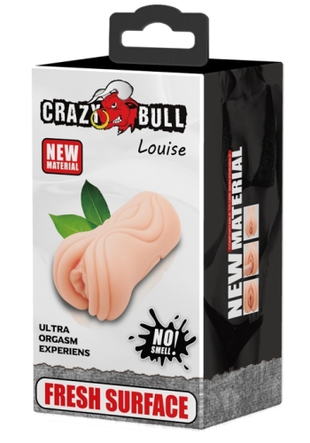 Мастурбатор вагіна тілесного кольору LYBAILE CRAZY BULL Louise Extra Orgasm Experiens - 9