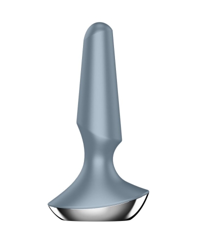 Анальна вібропробка сіра Satisfyer Plug-ilicious 2 - 2