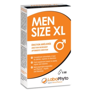 Капсулы для увеличения пениса и улучшения эрекции Labophyto MenSize XL 60 капсул