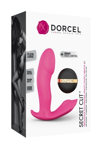 Вібратор під трусики для стимуляції клітора і точки G Dorcel Secret Clit - 3