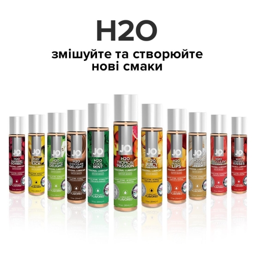 Лубрикант їстівний зі смаком тропічної пристрасті System JO H2O 120 мл - 5