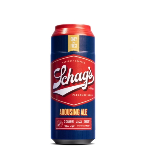 Самосмазывающийся мастурбатор для пениса Schag’s by Blush Arousing Ale Frosted - 1
