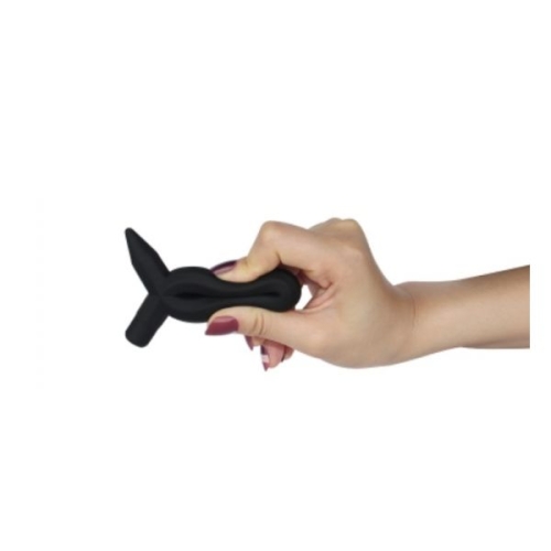 Эрекционное кольцо из силикона черное COCKRING Lovetoy - 2