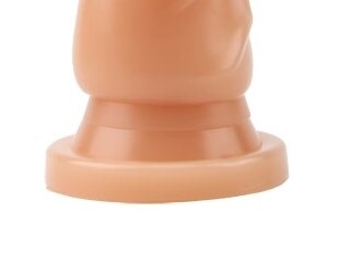 Фалоімітатор 21,5 / 3,5 см на присоску реалістичний бежевий CHISA Keep Love Deep exploration Dildo - 3