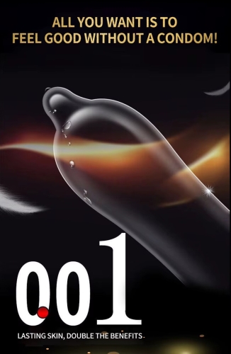 Латексні гладкі ультратонкі презервативи OLO Zerolone ultra thin 10 штук - 2