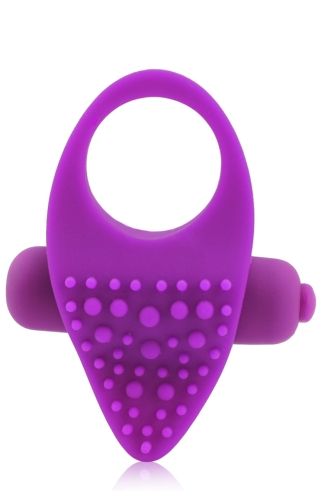 Эрекционное виброкольцо лилового цвета Winyi Erection - 5