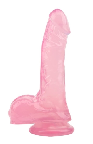 Фаллоимитатор на присоске реалистичный розовый CHISA 7.5 Inch Dildo - 2