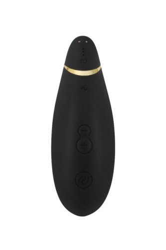 Кліторальний стимулятор Womanizer Premium black - 3