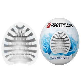 Мастурбатор яйце білого кольору Lybaile Pretty Love Pleasure Egg II