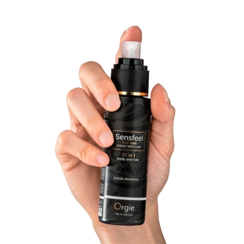Лосьон с феромонами для тела и волос для мужчин Orgie Sensfeel Seduction Elixir 10 in 1 for Man 100 мл - 2