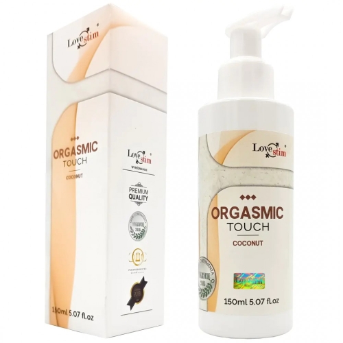 Массажный гель с ароматом кокоса Lovestim Orgasmic touch coconut 150 мл - 1