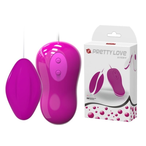 Виброяйцо фиолетовое серии Pretty Love AVERY - 1