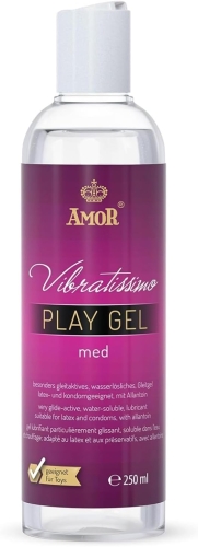 Лубрикант для чувствительной кожи на водной основе Vibratissimo Play Gel Med 250 мл - 1