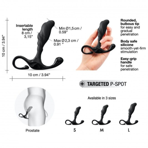 Массажер простаты Dorcel EXPERT P размер S - 3