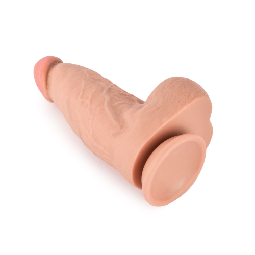 Фаллоимитатор реалистичный на присоске телесного цвета XISE “Queen cock” - 6