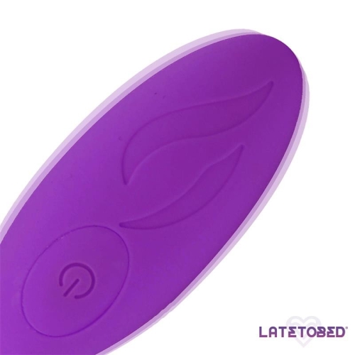 Віброяйце вагінальне фіолетове з пультом керування Latetobed ​​Molka Vibrating Egg Remote Control - 3