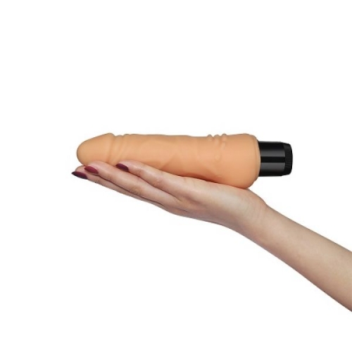 Реалистичный вибратор с шипами для клиторального массажа Lovetoy Real Feel - 3