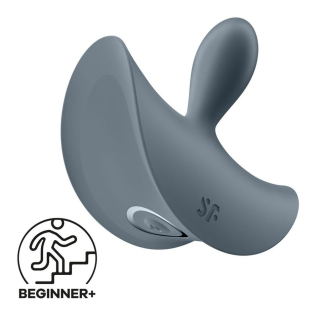 Анальная вибропробка серого цвета Satisfyer Booty Absolute Beginners 2