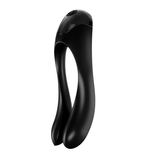 Вибратор на палец Satisfyer (Сатисфаер) черный Candy Cane - 2