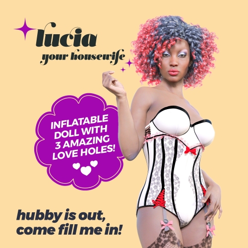 Секс-кукла для мужчин с 3 отверстиями бежевая Crushious LUCIA The Inflatable Nurse длина 1550 мм - 9