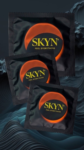 Презерватив полиизопреновый безлатексный с согревающим эффектом LifeStyles Healthcare Skyn warming 1 штука - 1