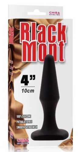 Анальний плаг силіконовий Chisa Black Mont чорний - 1