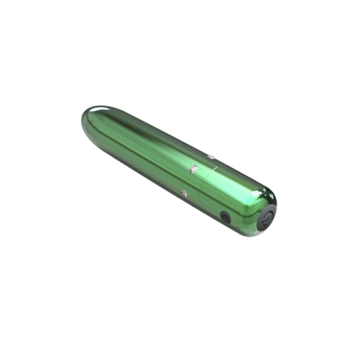Вібропуля для інтимних місць Зелена PowerBullet Pretty Point Rechargeable - 3