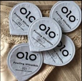 Презервативы OLO черные с гиалуроновой смазкой 10 шт - 2