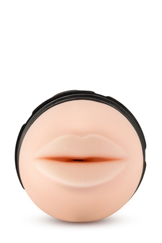 Мастурбатор-ротик в колбі для члена M FOR men the TORCH LUSCIOUS LIPS - 3