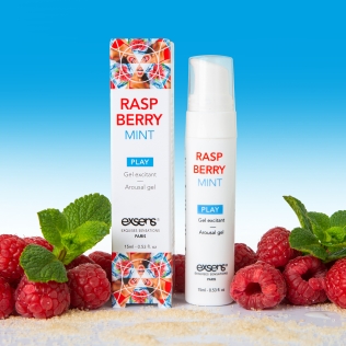 Збудливий гель з ароматом малини та м'яти Exsens Arousal Gel Raspberry Mint 15 мл